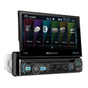 Load image into Gallery viewer, Soundstream VR-75B 7” Single-DIN Flip-Up DVD/CD w/ HD Touchscreen &amp; Bluetooth