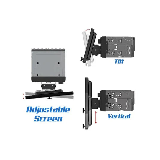 Soundstream VRCPAA-106M 10″ Mechless Headunit w/ Apple CarPlay & Android Auto