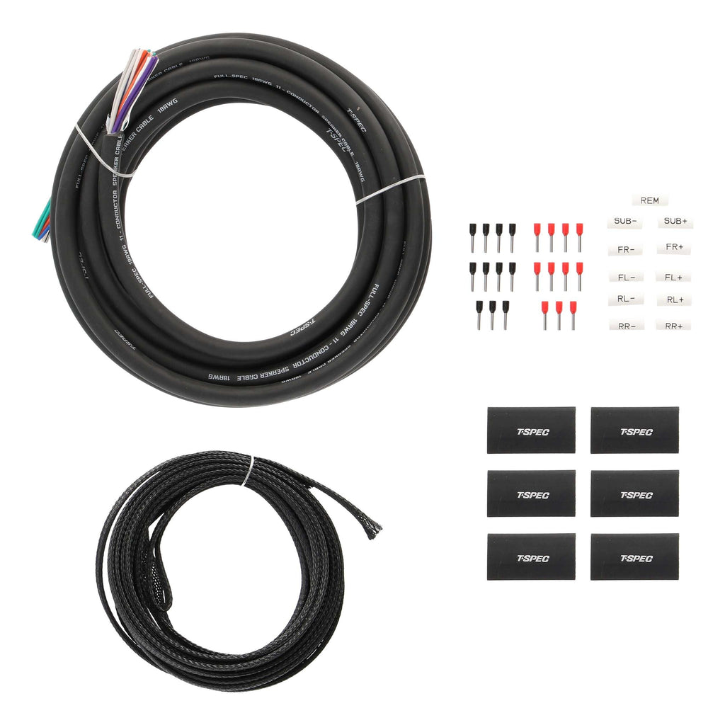 T-SPEC VSW1118 Speaker Cable 18 Gauge 11 Conductor