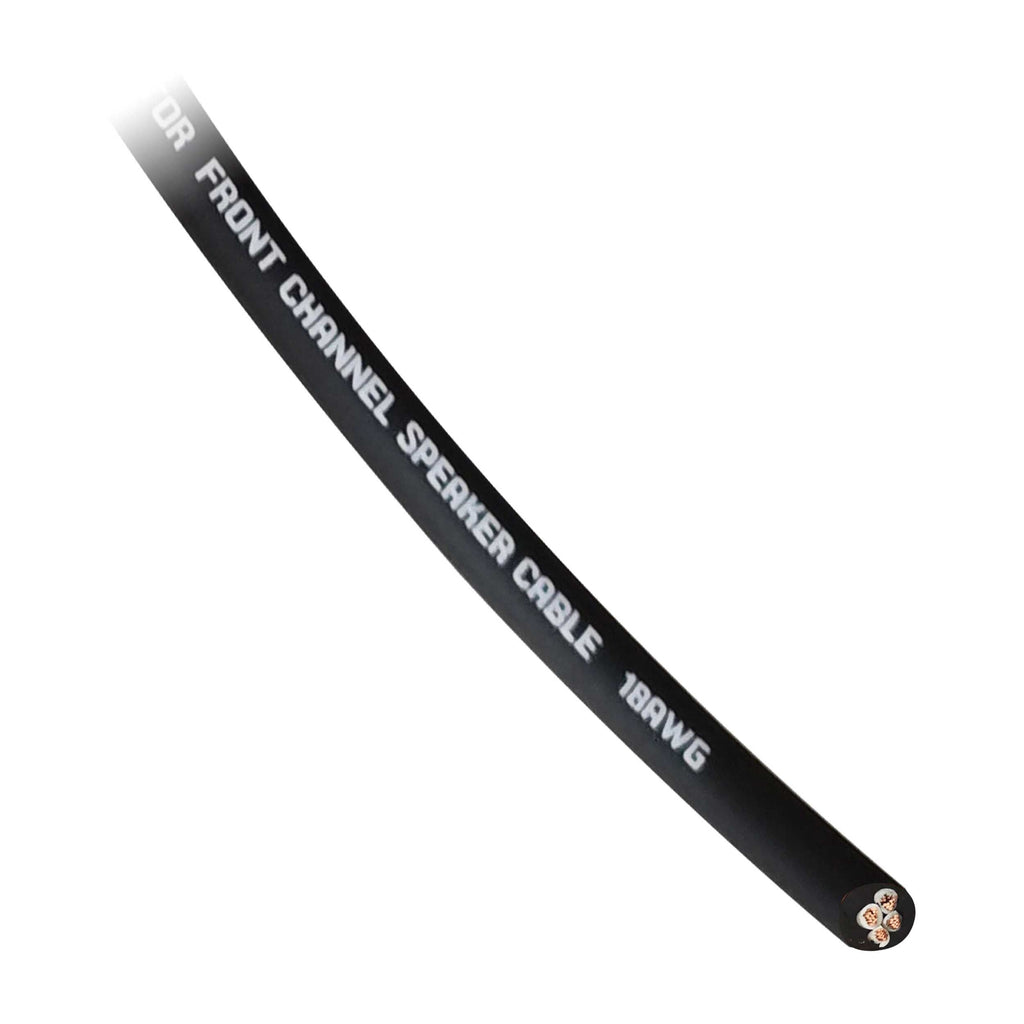 T-SPEC VSWF418-250 Front Channel Speaker Cable 18 Gauge 4 Conductor
