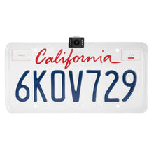 Charger l'image dans la galerie, Boyo VTL17LTJ Concealed License Plate Backup Camera with Active Parking Lines and LED Lights (Black)