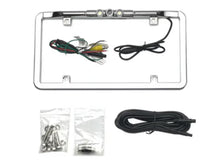 Charger l'image dans la galerie, Boyo VTL275LTJ Ultra Slim Full-Frame License Plate Mounted Backup Camera with Trajectory Parking Lines and LED Lights
