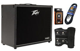 Peavey VYPYR X2 Guitar Modeling Amp + Sanpera Footswitch + Isntrument Cable + Phone Holder