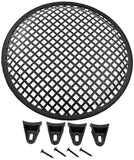 15 Inch Subwoofer Speaker Cover Waffle Mesh Grill Grille Protect Guard with Clips