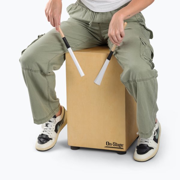 On-Stage WCB100 Wood Cajon Brushes