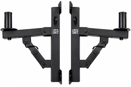 2 MR DJ WM970 PA Speakers Adjustable Wall Mount Brackets 35mm Pole Holder