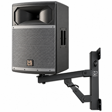 Load image into Gallery viewer, 2 MR DJ WM970 PA Speakers Adjustable Wall Mount Brackets 35mm Pole Holder