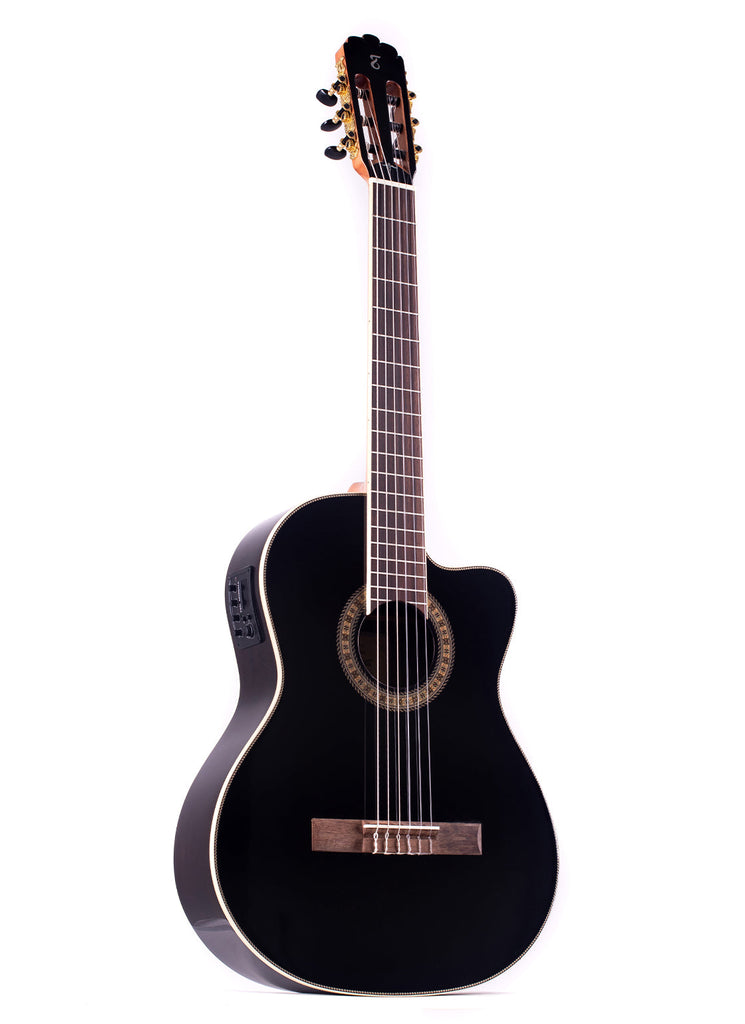 Tagima WS 12 EQ-BK Nylon String - Black