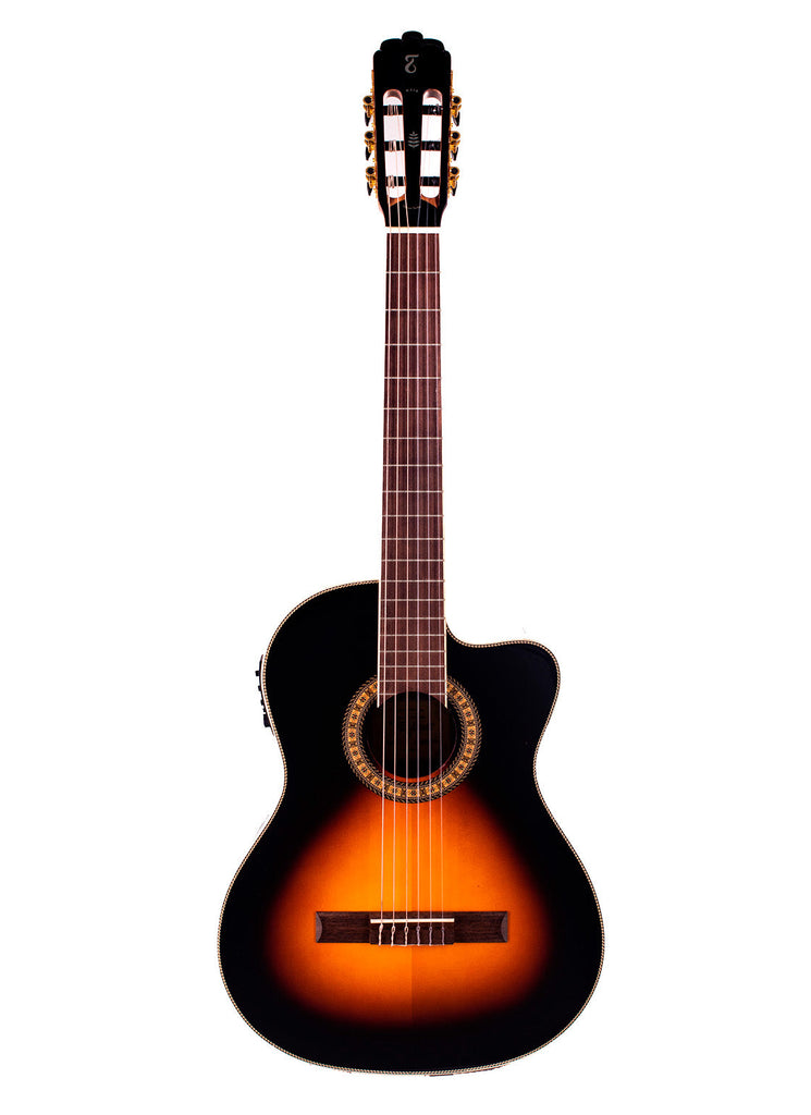 Tagima WS 12 EQ-DBS Nylon String - Drop Sunburst