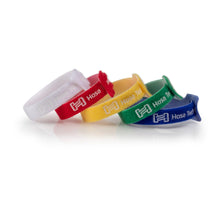 Load image into Gallery viewer, Hosa WTI-508-MULTI Hook and Loop Cable Tie Multi Color 50-Pack