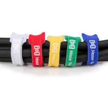Load image into Gallery viewer, Hosa WTI-508-MULTI Hook and Loop Cable Tie Multi Color 50-Pack