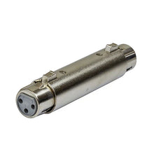 Load image into Gallery viewer, MR DJ AXLRFF 3-Pin XLR Female to 3-Pin XLR Female Audio Microphone Cable Extension Adapter Connector