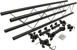 MR DJ LSBS12 Pro Audio DJ Light Lighting Portable Truss 12 Foot I Beam Section Add to Speaker stands or Extension