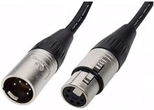 Charger l&#39;image dans la galerie, MR DJ 10 feet DMX105 5-pin 5-conductor XLR Male to Female DMX lighting cable Wire