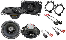 Charger l&#39;image dans la galerie, Cerwin Vega XED46 4x6&quot; &amp; XED62 6.5&quot; 2-Way Speaker Bundle Fit 1995-up GM trucks