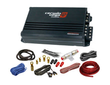 Charger l&#39;image dans la galerie, Cerwin Vega XED6004D 500W MAX 4 Channel XED Series Car Micro Compact Amplifier + 4 Gauge Amp Kit