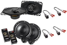 Charger l&#39;image dans la galerie, Cerwin Vega XED650C 61/2&quot; component &amp; XED46 4X6&quot; speakers Fit 1995-2006 Silverado/Sierra