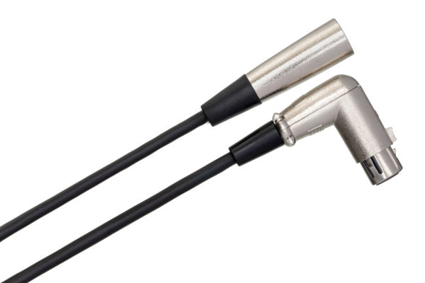 Hosa XFF-103 Balanced Interconnect Cable with Right-angled XLR Female End 3 foot