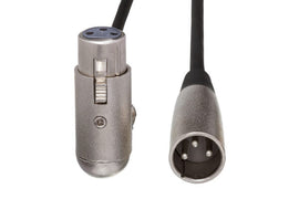 Hosa XFF-125 Balanced Interconnect Cable with Right-angled XLR Female End 25 foot