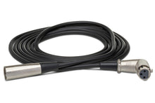 Charger l'image dans la galerie, Hosa XFF-101.5 Balanced Interconnect Cable with Right-angled XLR Female End 1.5 foot