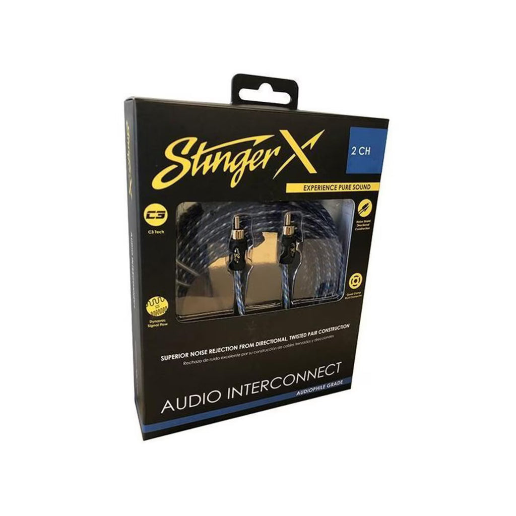 Stinger XI1217 X1 Series 2 Channel Interconnect 17ft