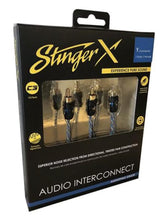 Charger l'image dans la galerie, Stinger XI12YM X1 Series 2 Channel Interconnect Y-connector 2 Male/1 Female