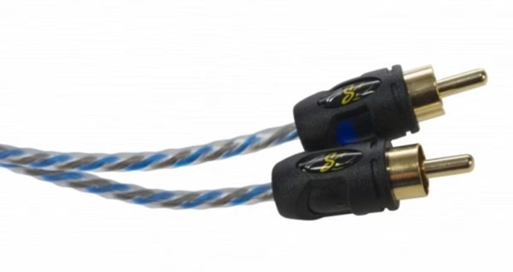 Stinger XI12YM X1 Series 2 Channel Interconnect Y-connector 2 Male/1 Female