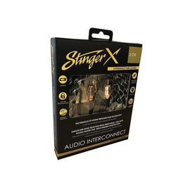 Stinger XI32YF X3 Series 2 Channel Interconnect Y-connector 2 Female / 1 Male