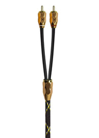 Stinger XI32YM X3 Series 2-Channel 2 Male to 1 Female RCA Interconnect Splitter Cable