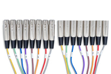 Charger l'image dans la galerie, Hosa XLR-803 8-channel XLR Female to XLR Male Snake 3 Meter