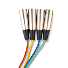 Charger l'image dans la galerie, Hosa XLR-401.5 4-Channel XLR Snake 1.5FT