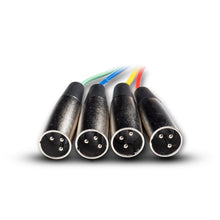 Charger l'image dans la galerie, Hosa XLR-401.5 4-Channel XLR Snake 1.5FT