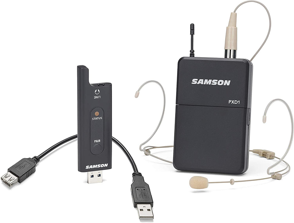 Samson SWXPD2BDE5 Headset USB Digital Wireless System