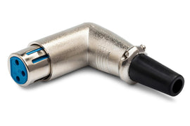 Hosa XRR318F Right-angle 3-pin XLR Female Cable-mount Connector