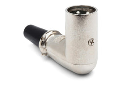 Hosa XRR318M Right-angle 3-pin XLR Male Cable-mount Connector