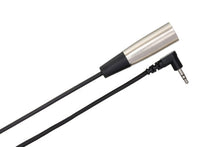 Charger l'image dans la galerie, Hosa XVM-105M XLR Male to Right Angle 3.5mm TRS Male Cable - 5 foot