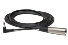 Charger l'image dans la galerie, Hosa XVM-105M XLR Male to Right Angle 3.5mm TRS Male Cable - 5 foot