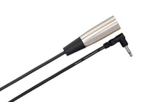 Load image into Gallery viewer, Hosa XVM-305M XLR Male to Right Angle 3.5mm TS Male Cable - 5 foot