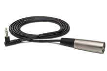 Load image into Gallery viewer, Hosa XVM-305M XLR Male to Right Angle 3.5mm TS Male Cable - 5 foot