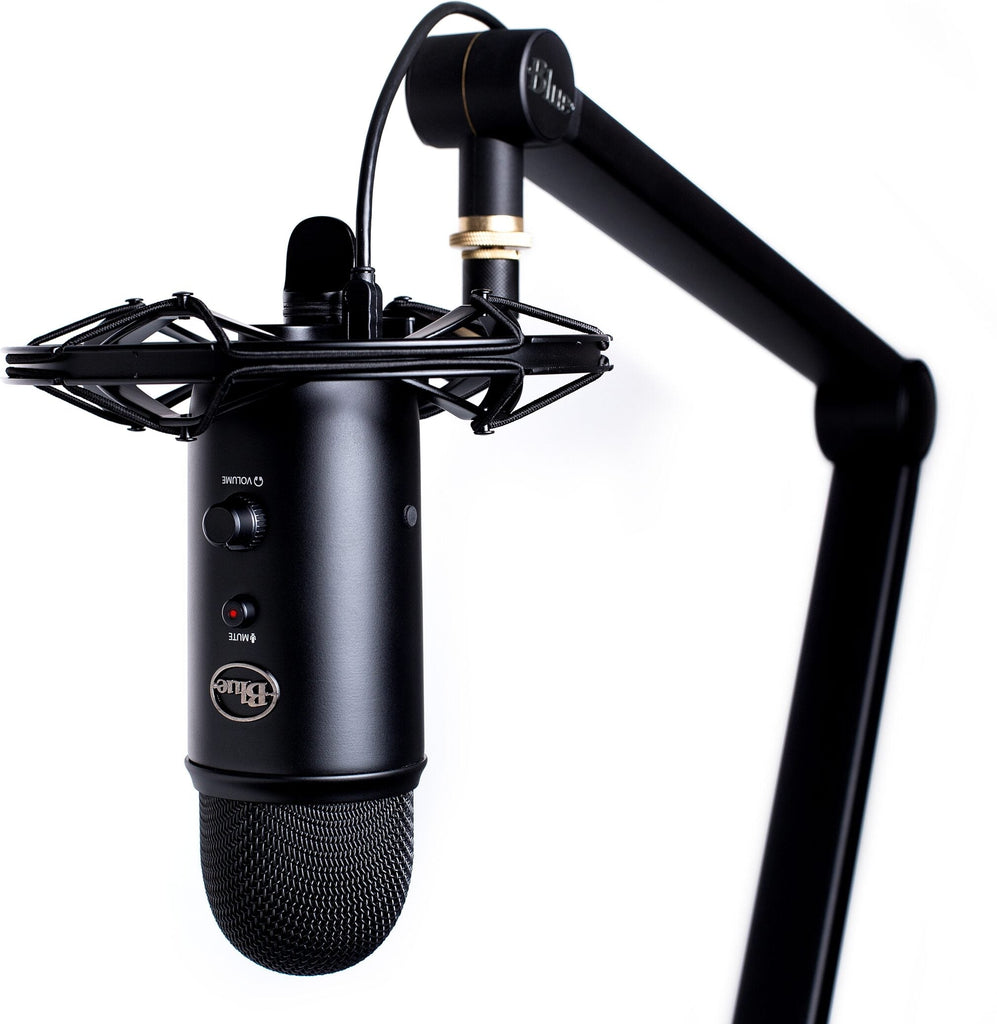 BLUE Yeticaster Pro Streaming Bundle with Yeti USB Microphone, Radius III and Compass