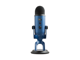 Blue Yeti Midnight Blue Premium Multi-Pattern USB Microphone with Blue VO!CE