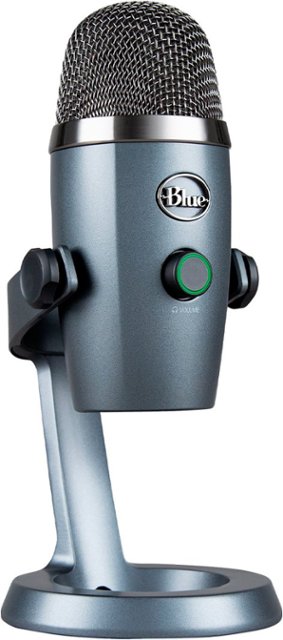 BLUE Yeti Nano Premium Dual-Pattern USB Microphone with Blue VO!CE