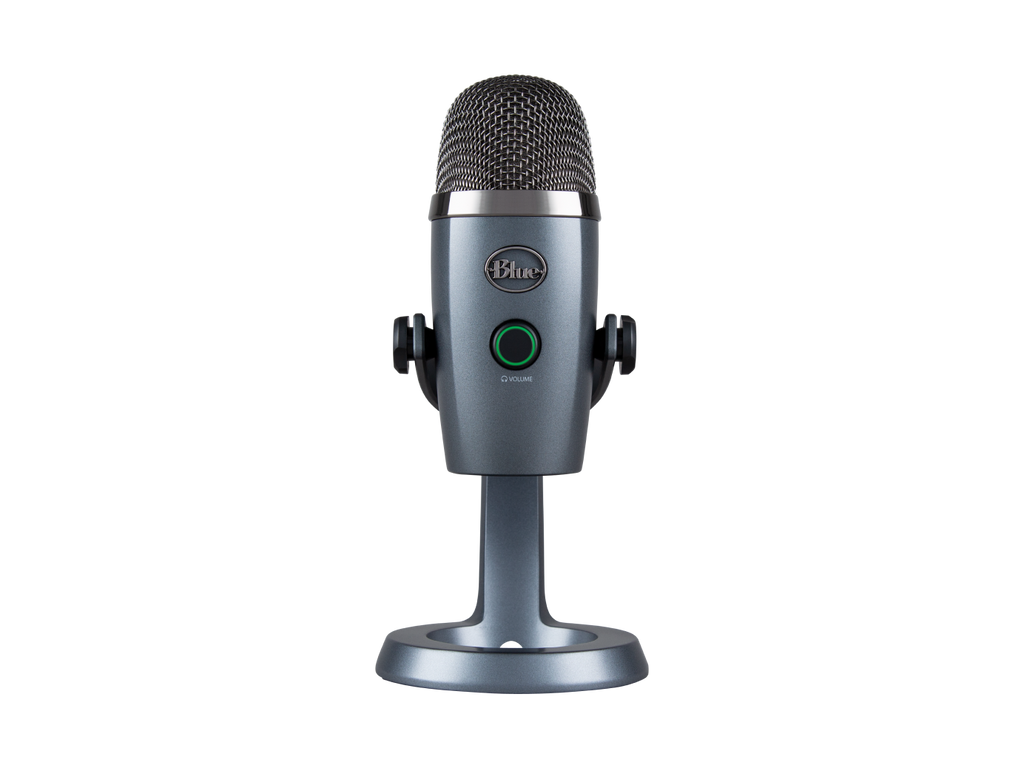 BLUE Yeti Nano Premium Dual-Pattern USB Microphone with Blue VO!CE