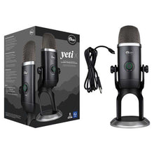 Charger l&#39;image dans la galerie, Blue YETI X Professional Multi-Pattern USB Microphone with Blue VO!CE