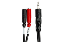 Load image into Gallery viewer, Hosa YMM-261 Stereo Breakout Cable - 3.5mm TRS to Left and Right 3.5mm TS Female