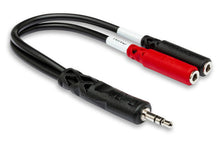 Load image into Gallery viewer, Hosa YMM-261 Stereo Breakout Cable - 3.5mm TRS to Left and Right 3.5mm TS Female