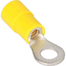 Load image into Gallery viewer, Install Bay YNRT10 Yellow Nylon Ring Terminal 12-10 Gauge #10 - Package of 100