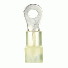 Load image into Gallery viewer, Install Bay YNRT38 Yellow Nylon Ring Terminal 12-10 Gauge 3/8 in Package of 100