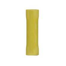 Load image into Gallery viewer, Install Bay YVBC4 Yellow Vinyl Butt Connector 4 Gauge - Package of 25