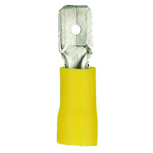 Charger l'image dans la galerie, Install Bay YVMD250 Yellow Vinyl Male Quick Disconnect 12-10 Gauge .250
